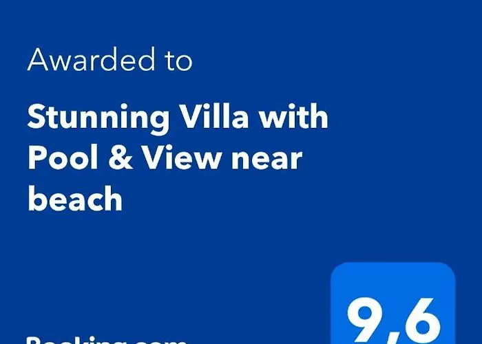 Stunning With Pool & View Near Буденш